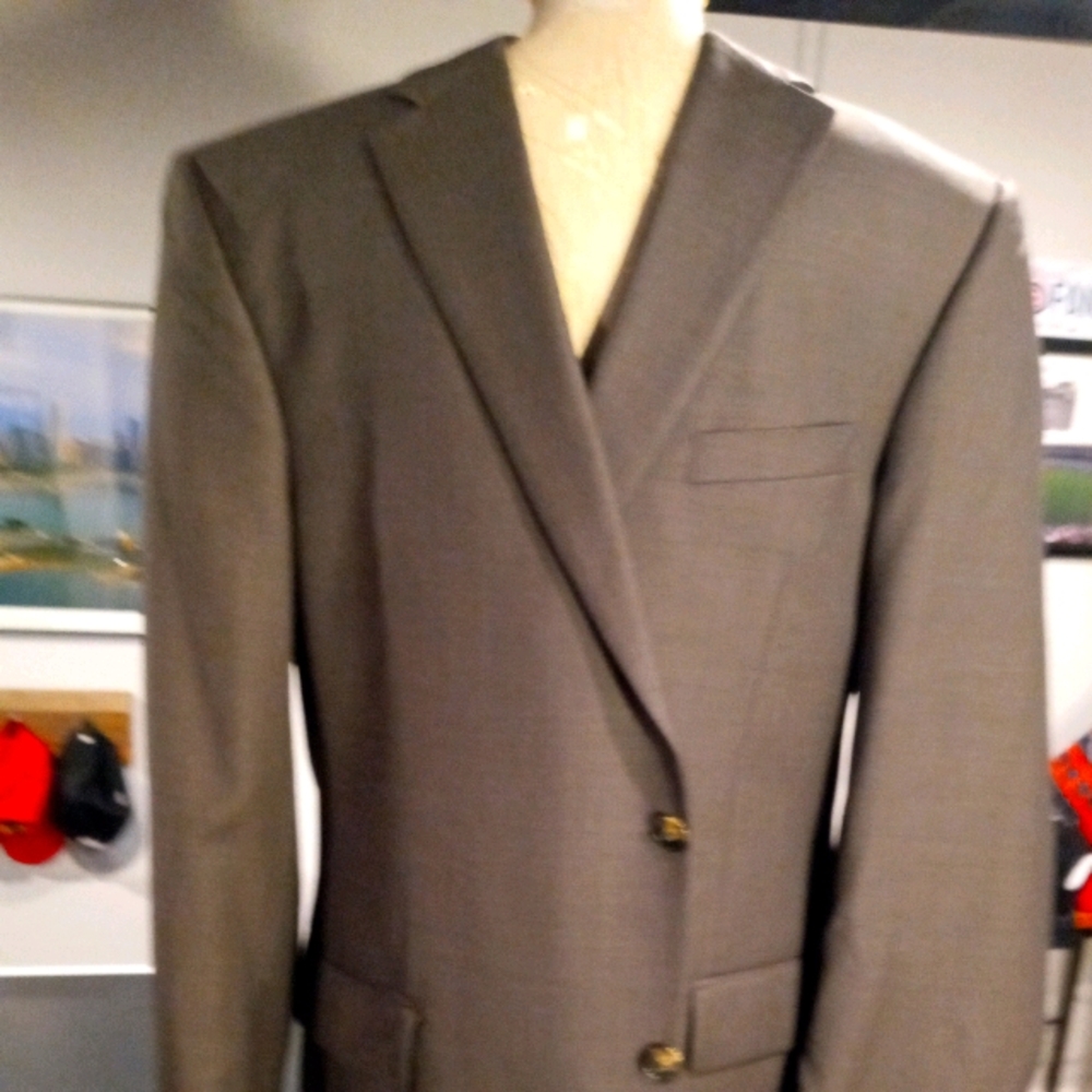 NWOT Men Sport Coat Blazer J.A. Banks 44L NWOT - Picture 1 of 15